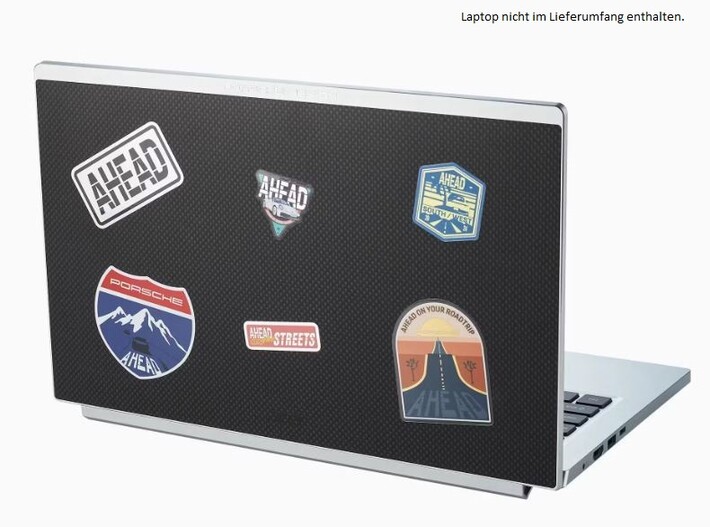 Porsche Sticker Set "AHEAD"