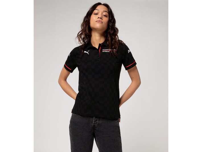 Porsche Damen Motorsport Polo-Shirt 