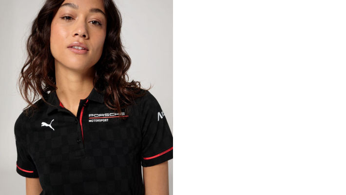 Porsche Damen Motorsport Polo-Shirt 