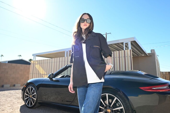 Porsche Unisex Shirt "AHEAD" 
