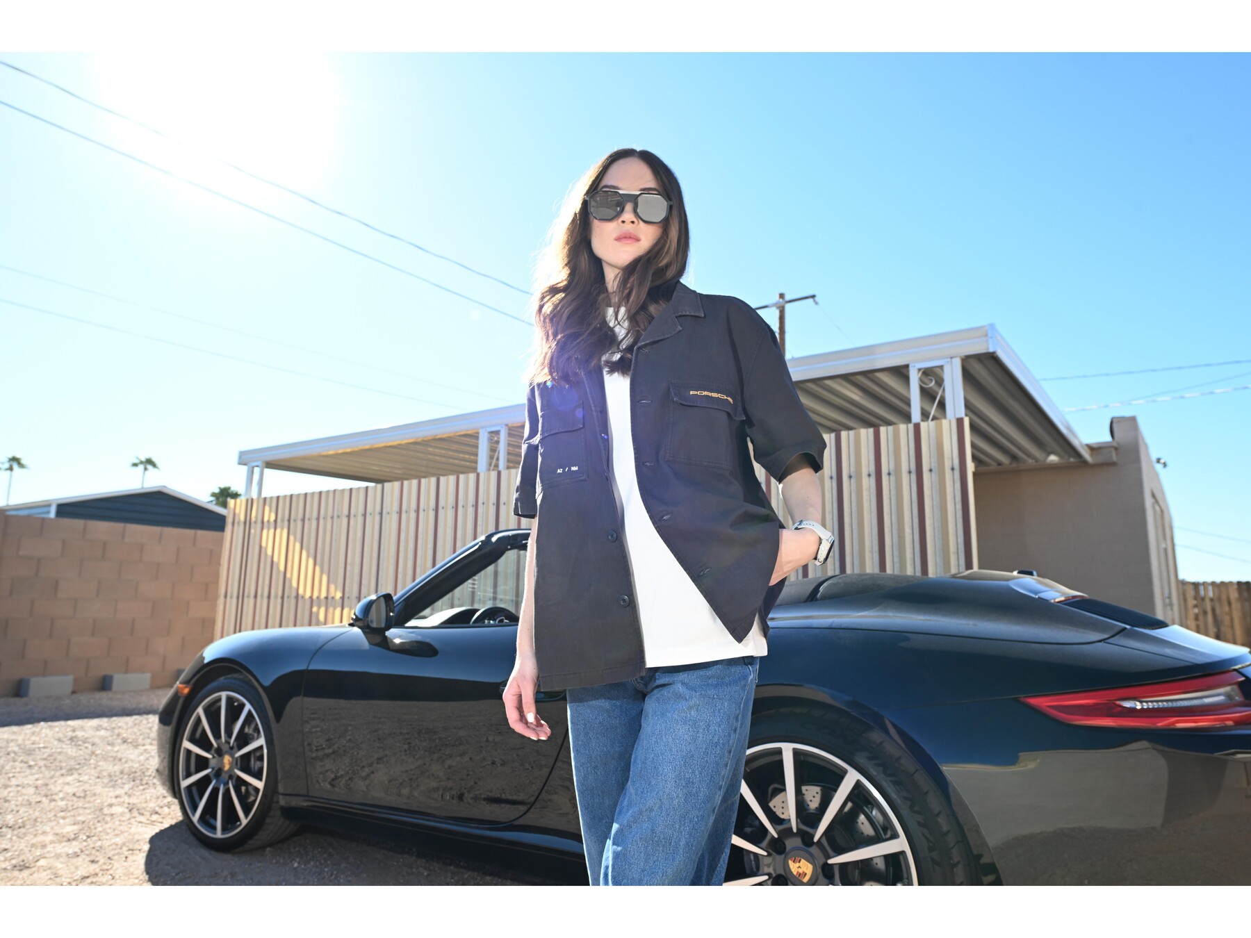 Porsche Unisex Shirt "AHEAD" 