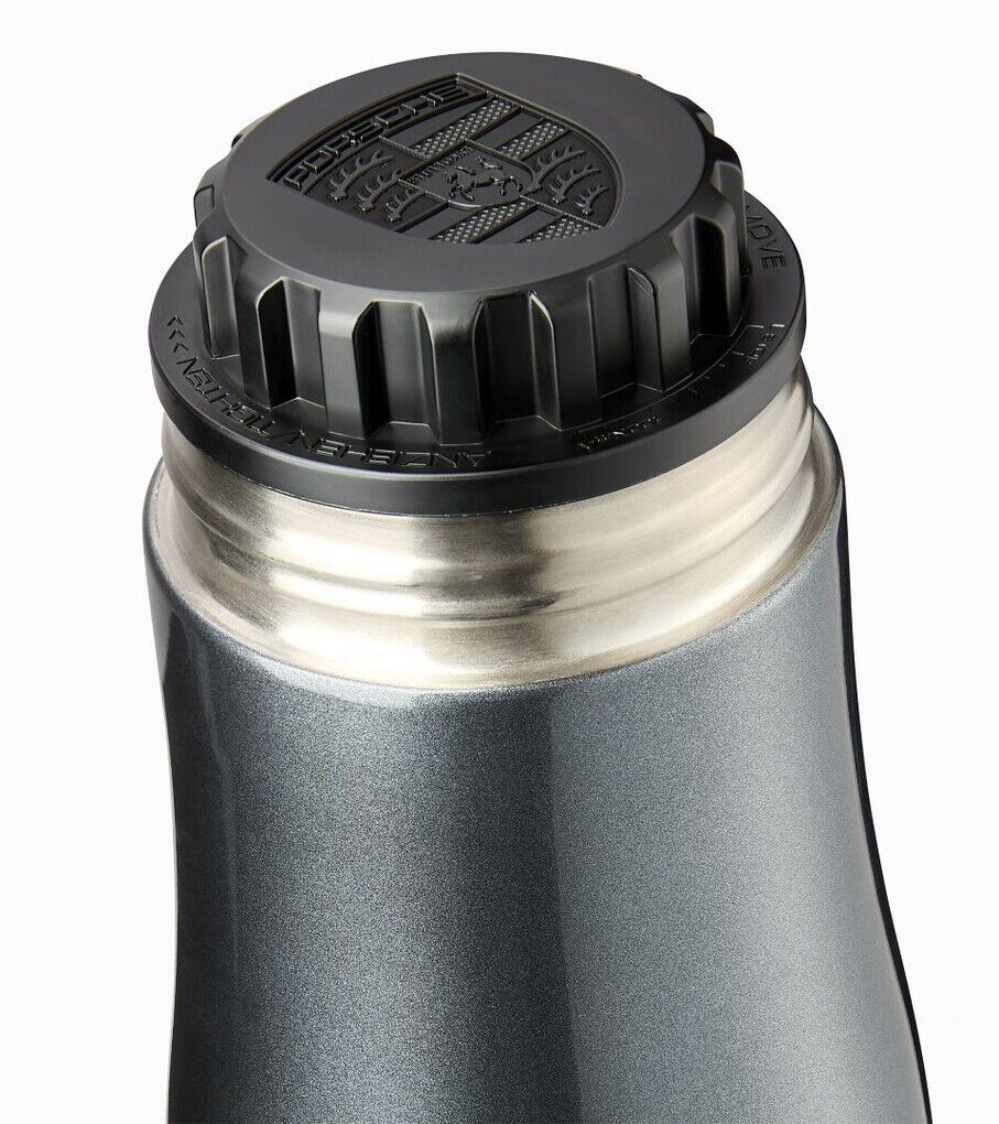 Porsche Thermoflasche in Vanadiumgrau