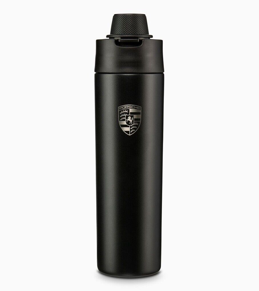 Porsche Trinkflasche in Schwarz