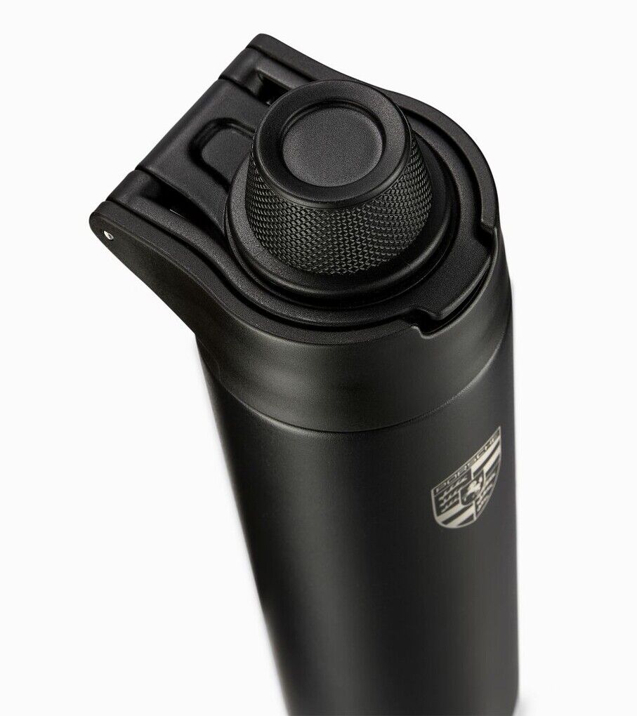 Porsche Trinkflasche in Schwarz