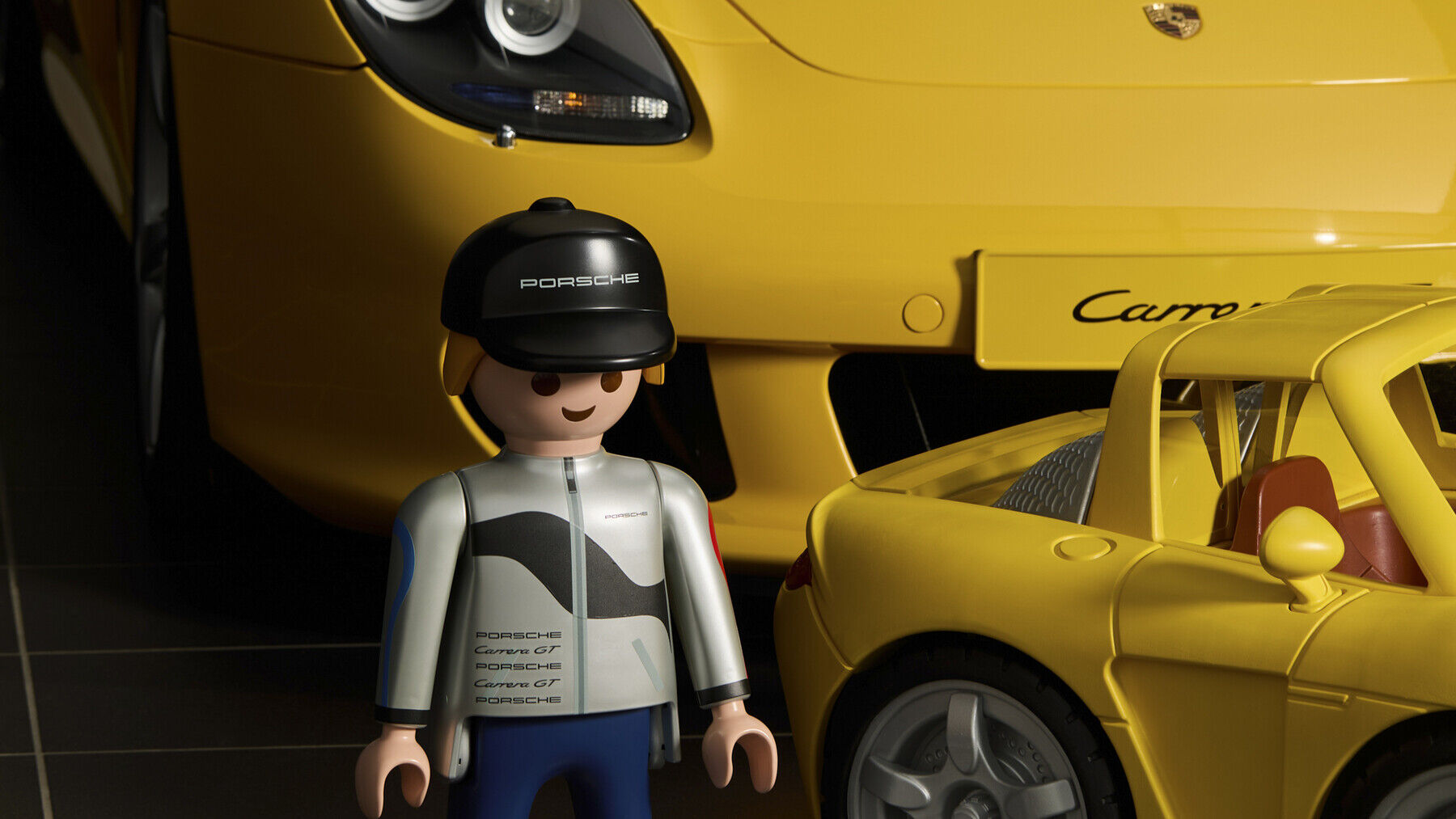 Porsche Playmobil Auto Carrera GT in Gelb