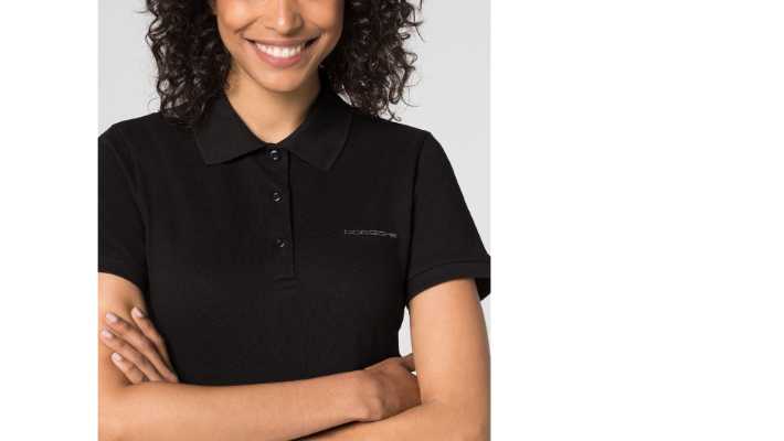 Porsche Damen Polo-Shirt, Essential Kollektion
